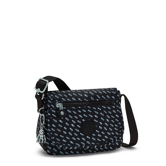 Kipling Sabian Printed Crossbody Mini Veske Blå | NO 1862IL